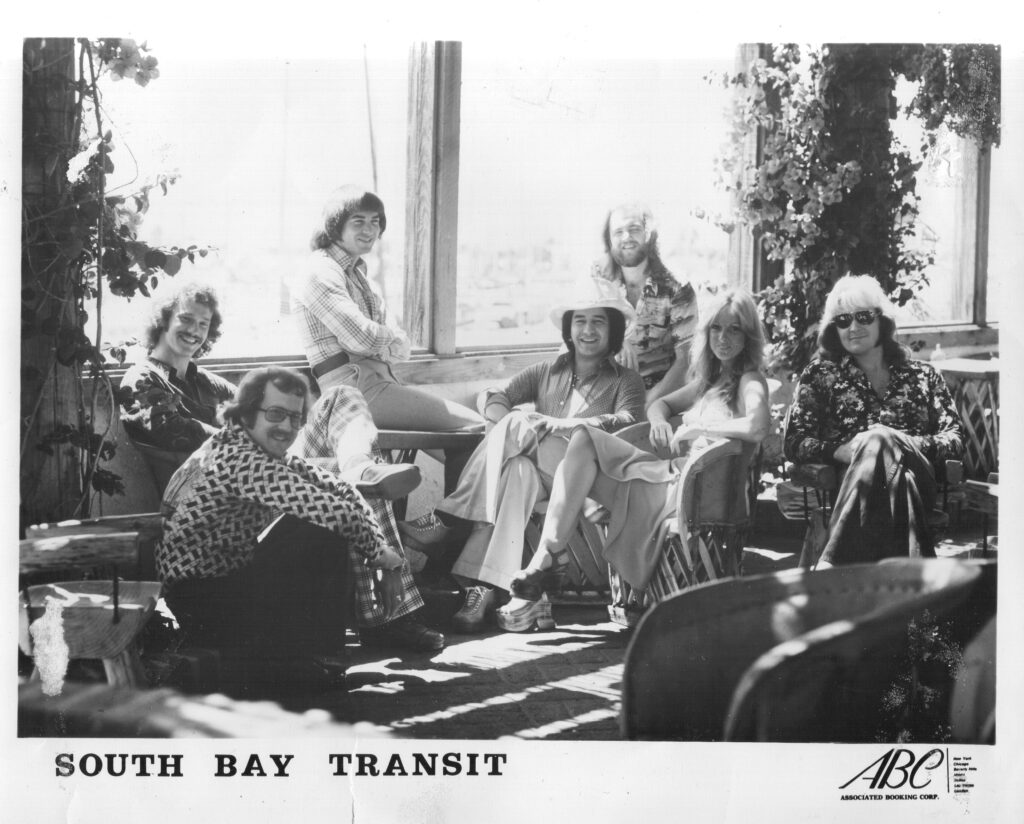 South Bay Transit Band 1975. Red Onion, resturant,night club. Redondo Beach.L.A. California 